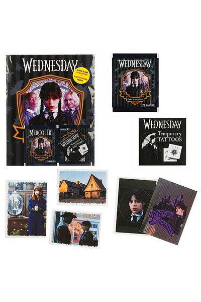 Panini Panini Active Sticker Album Wednesday Sticker with Gift