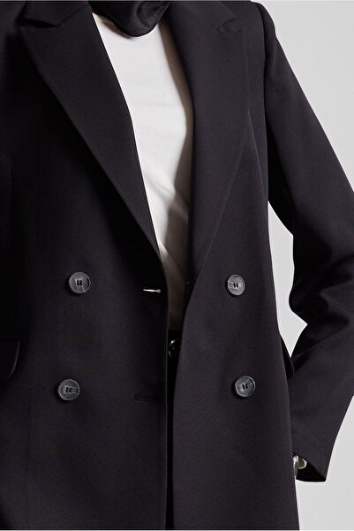 Alvina Kruvaze Collar Blazer Jacket 45436