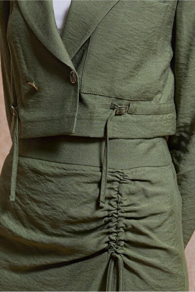 Alvina BUZGÜ DETAILED SKIRT SET 44505