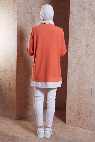 Alvina Tracksuit Tunic - Tassel Detailed, Model 44559