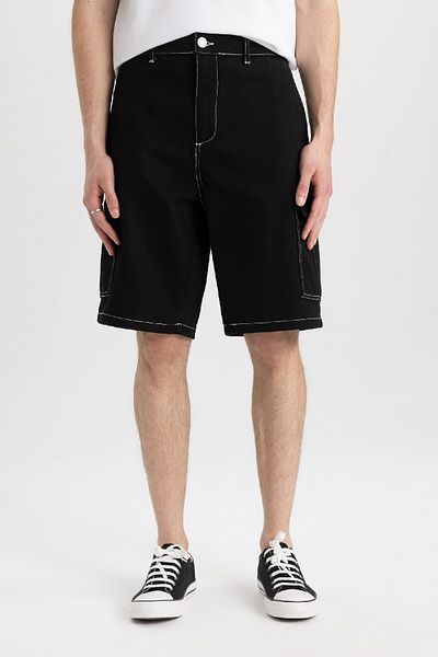 DeFacto Pohodlný střih - Cargo Pocket Bermudy B7639ax24sm