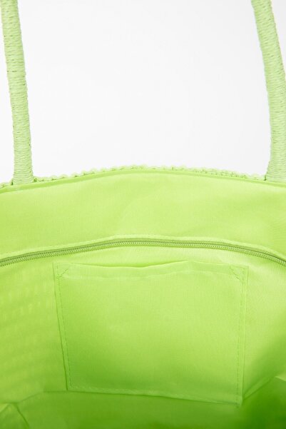 DeFacto Women's Straw Shoulder Bag - B9076axns