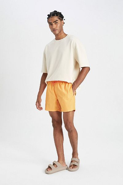 DeFacto Kurze, gewaschene Badeshorts - C0316AX24HS