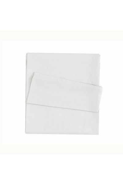 Linens ملاءة سرير مفردة من الساتان القطني من إكرو - ميكس آند ماتش