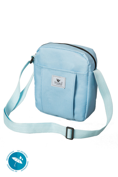 SHAKA Синя сумка U9 Impertex, на блискавці, з 2 відділеннями, регульованими ременями, сумка через плече та на ручку