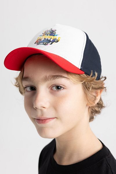 DeFacto Baseballkappe aus Baumwolle für Jungen - Batwheels C0551a824sm
