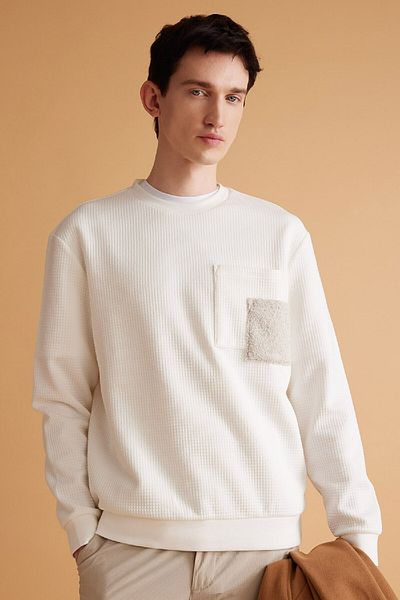 DeFacto Φούτερ με κανονική εφαρμογή Crew Neck - B9196axwt32