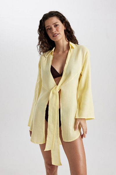 DeFacto Strandshirt aus Musselin - Fall in Love B7333AX24SM