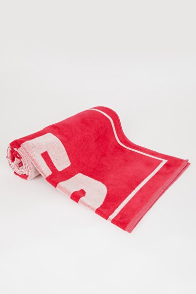 DeFacto Women's Printed Cotton Beach Towel W8313Az24Sm