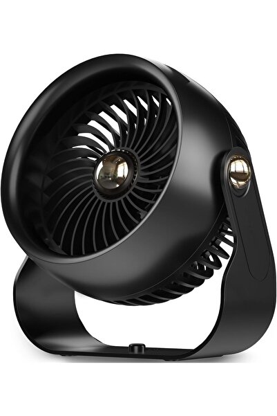 Generic مروحة مكتب أنسبكت، مروحة هادئة لتوزيع الهواء مقاس 6 بوصات، 4 سرعات مع...