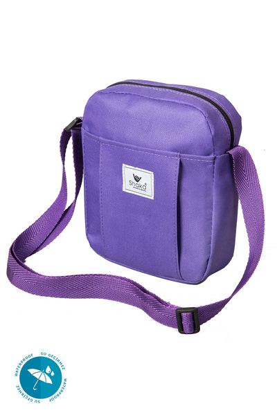 SHAKA Țesătură violet U9 Imperteks, fermoar, 2 compartimente, curea reglabilă...