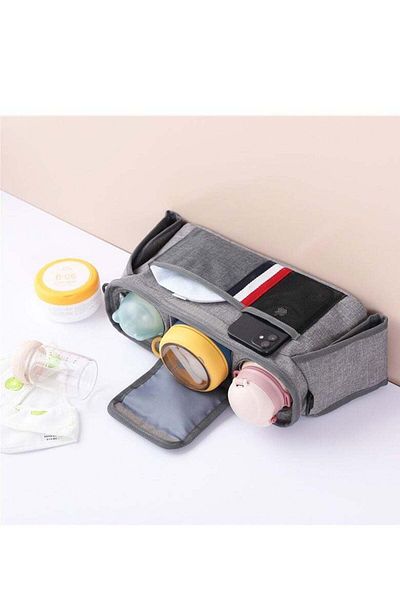 COOYA Multi-functional stroller storage bag,Oxford cloth,adjustable,suitable for a variety of stroller