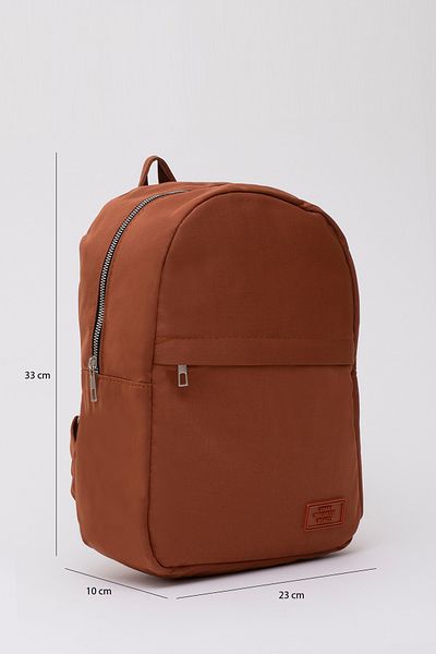SHAKA Tile Shk40 2 Compartments Adjustable Strap Canvas Fabric Unisex Daily Sports Backpack L:33 E:23