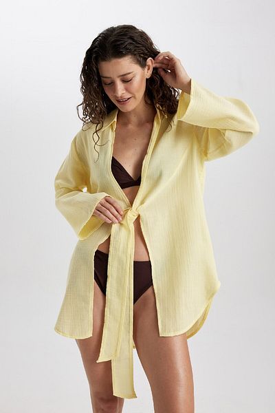 DeFacto Strandshirt aus Musselin - Fall in Love B7333AX24SM