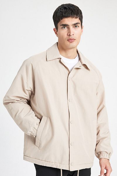 DeFacto Εποχιακό μπουφάν Polo Collar Comfortable Cut - A9702ax24sp με τσέπες