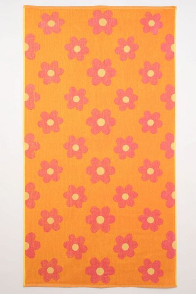 DeFacto Damen-Strandtuch aus Baumwolle mit Blumenmuster – Z9266AZ24SM