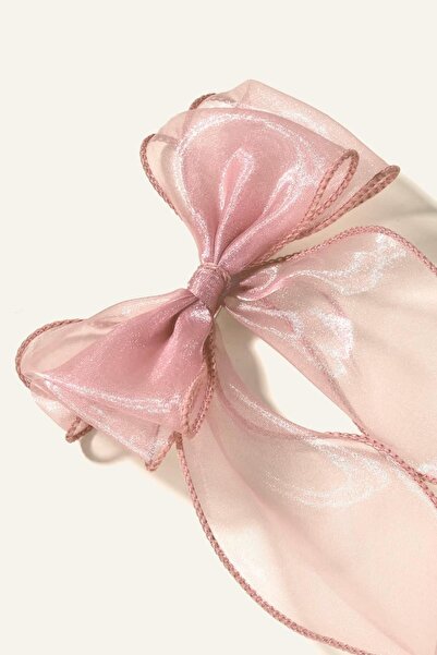 New Obsessions Alice Long Tulle Bow Buckle