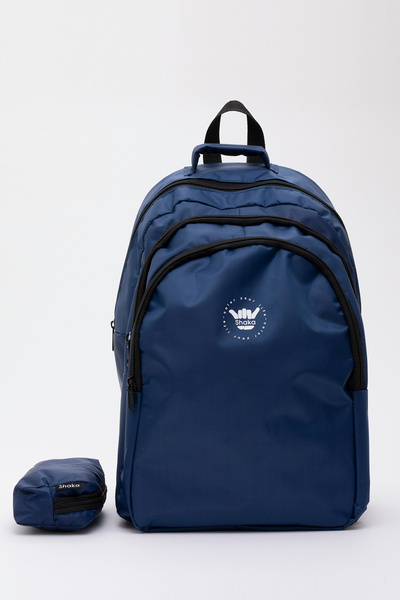 SHAKA Blue Shk88 Waterproof 4 Compartments and Pen Holder Gift Unisex School ...