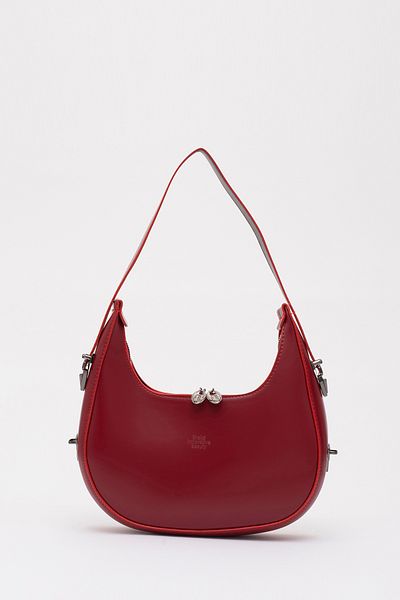 SHAKA Shk110 Model Red Special Adjustable Strap Zipper Bag - Hand, Arm and Shoulder Bag L:17 E:27 W:7 Cm