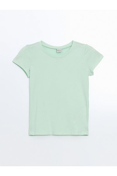 LC Waikiki Κοριτσίστικο T-Shirt με λαιμόκοψη