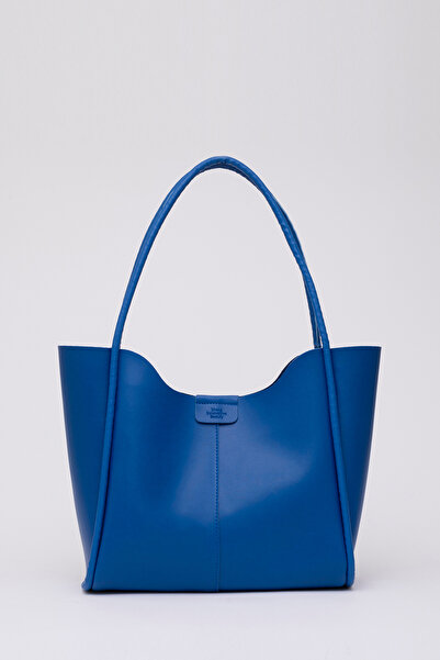 SHAKA Saks Mavi Shk76 Велика жіноча сумка через плече з застібкою на кнопках,...