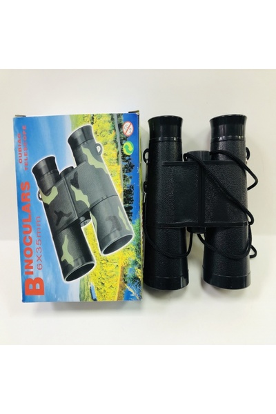 HerşeyVarBurda Toy Binoculars with Eyepieces, Binoculars with Strap and Draws...