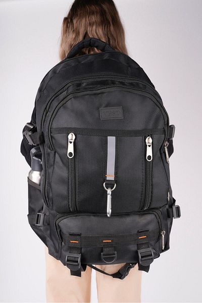 ÇÇS Mountaineer Outdoorsport 60L Camping Bag - Black