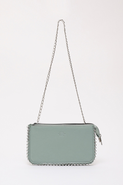 SHAKA Mint Green Shk182 - 3 Compartment Bead Detailed Faux Leather Hand, Arm ...