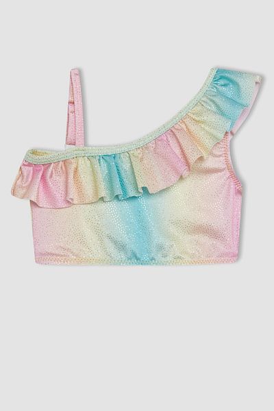 DeFacto Buntes Rüschen-Bikini-Set für Babymädchen - C0798A524SM
