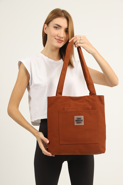 SHAKA Tile U22 3 compartimente față 2 buzunare țesătură pânză detaliată zilni...