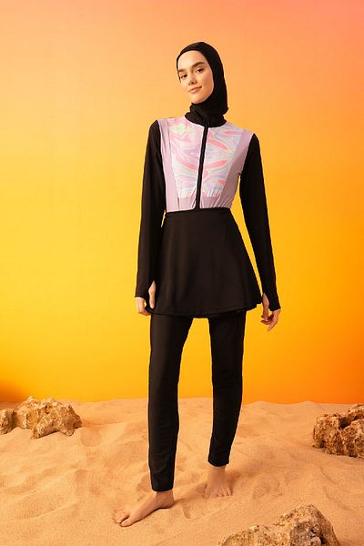 DeFacto Regular Fit 4 Luk Basic Burkini B5230ax24sm