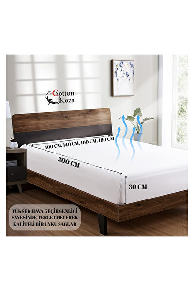 cottonkoza tekstil örme san. ve tic. ltd. şti. Fitted Sheet 100% Combed Cotton