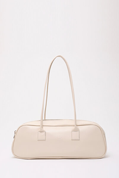 SHAKA Cream Shk193 Faux Leather Single Compartment Bowling Hand, Arm and Shou...