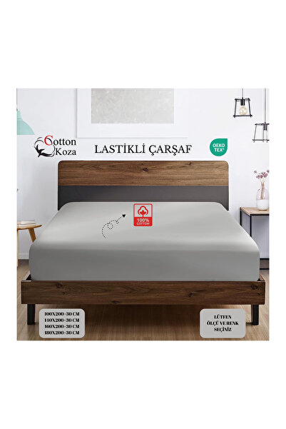 cottonkoza tekstil örme san. ve tic. ltd. şti. Cotton Koza Fitted Sheet 100% Combed Cotton