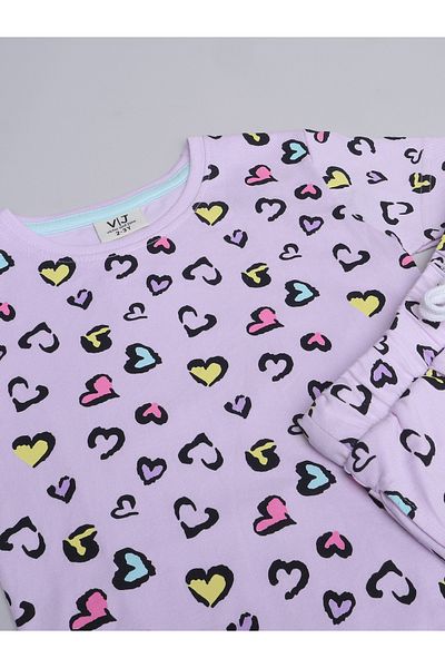 Victor and Jane - All-Over Printed T-shirt and Shorts Pyjama Set