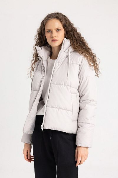 DeFacto Waterproof Regular Fit Hooded Puffer Jacket C0488ax24sp