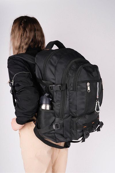 ÇÇS Mountaineer Outdoorsport 60L Camping Bag - Black