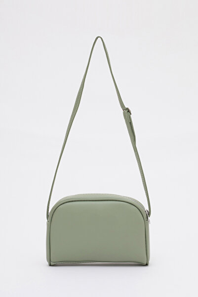 SHAKA Mint Green Shk25 Mini Urban Cross Strap Single Compartment Artificial Leather Arm and Shoulder Bag L:19 E:13 W:4 Cm