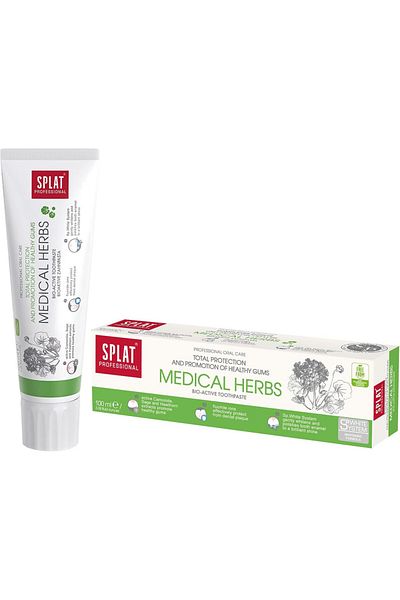Splat Professional Medical Herbs Natural Herbal Gel toohpaste with Sage Chamomile Gum care-100ml
