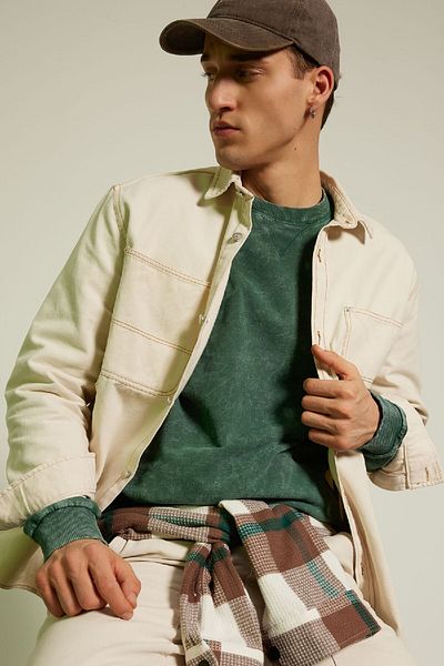 DeFacto Relax Fit Cotton Long Sleeve Shirt B9457Ax23Wn