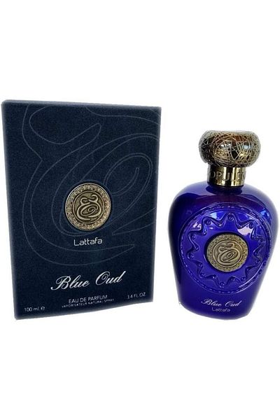 lattafa عطر بلو عود أو دو بارفان 100 مل