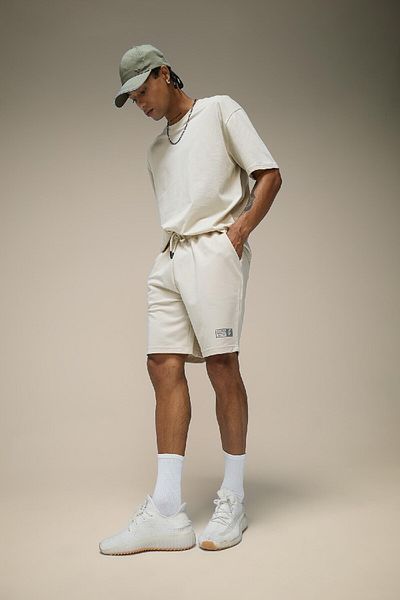 DeFacto Fit Oversize Fit Crew T-shirt με κοντό μανίκι με στάμπα A1624ax24sm