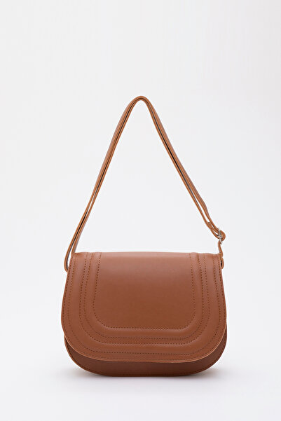 SHAKA Taba Shk93 Faux Leather 2 Compartments Adjustable Strap Arm and Shoulder Bag L:15 E:23 W:6 cm