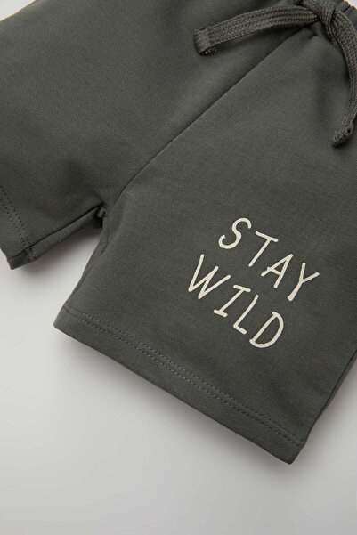 DeFacto Erkek Bebek Baskılı Şort C0982a524sm