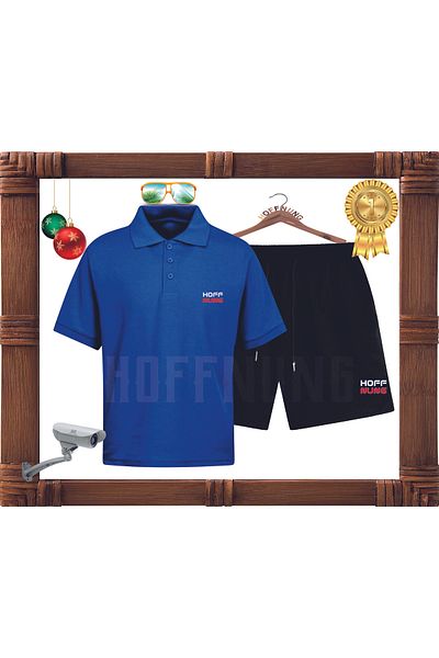 HOFFNUNG FULL SHORTS POLO DESIGN HOFFNUNG Alt - مجموعة علوية