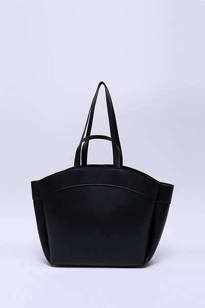 SHAKA Black Double Strap Shk163 - Hand, Arm and Shoulder Bag for Makeup Bag and Masters