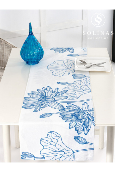 Solinas Collection Цифровий друк Jasmine Turkuaz Runner