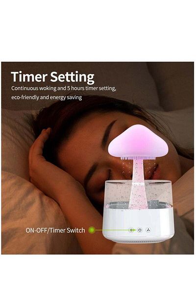 COOYA Humidifier, With Night Light, Can Add Aromatherapy Essential Oil To Help Sleep And Relax, 450ml