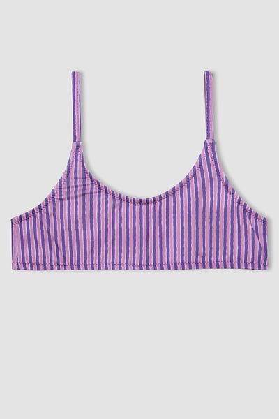 DeFacto Gestreiftes Bikini-Set für Mädchen - C1235A824SM