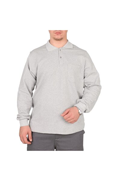 ENTWEAR Polo Yaka Sweatshirt Gri